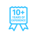 10+ Years of Experience